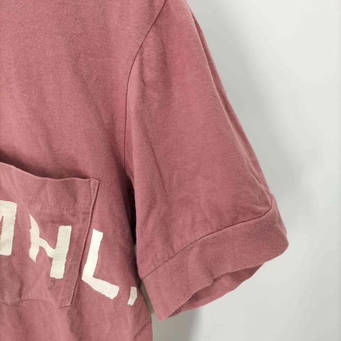 エムエイチエル MHL. ロゴプリント クルーネックTシャツ メンズ JPN:L