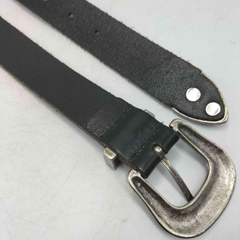 馬蹄 ウエスタンバックル レザー ベルト メンズ