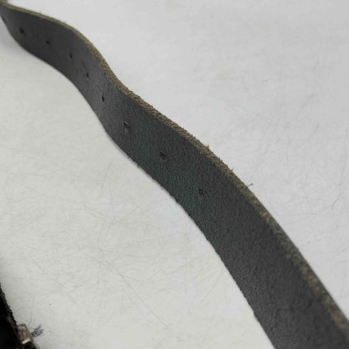 馬蹄 ウエスタンバックル レザー ベルト メンズ