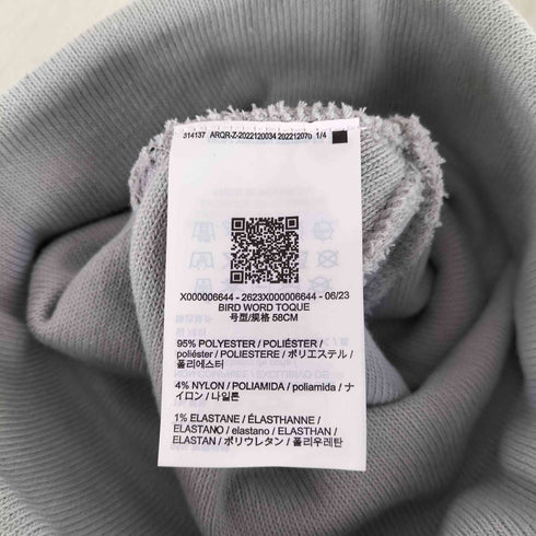 アークテリクス ARCTERYX 23SS BIRD WORD TOQUE ロゴ ビーニー メンズ 58cm