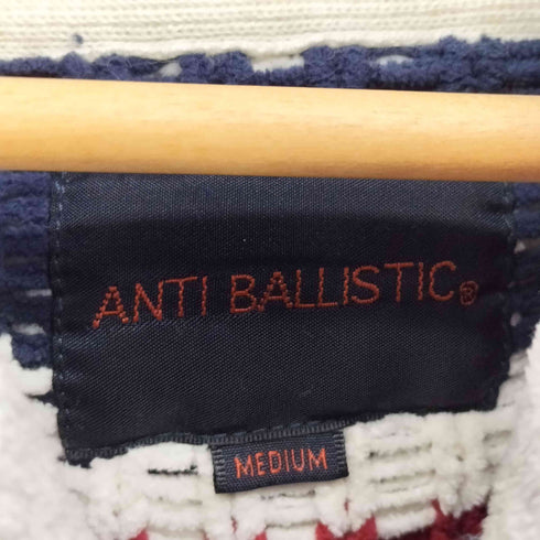 ANTI BALLISTIC ネイティブ柄 ショールカラー カーディガン メンズ JPN:M