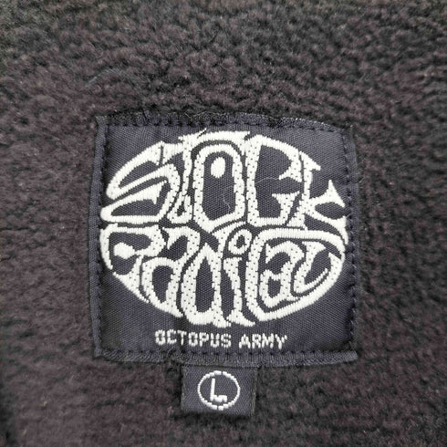 オクトパスアーミー OCTOPUS ARMY 裏地フリース サイドラインアノラックパーカー メンズ L