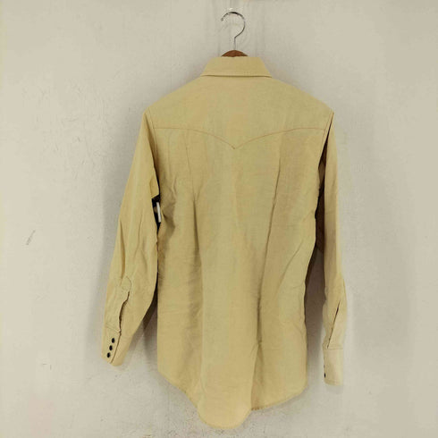 リー Lee 70-80s MADE IN USA シャモアクロス ウェスタンシャツ EXTRA LONG TAILS メンズ