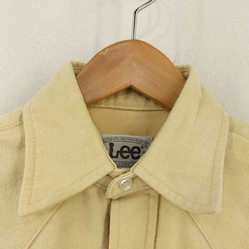リー Lee 70-80s MADE IN USA シャモアクロス ウェスタンシャツ EXTRA LONG TAILS メンズ