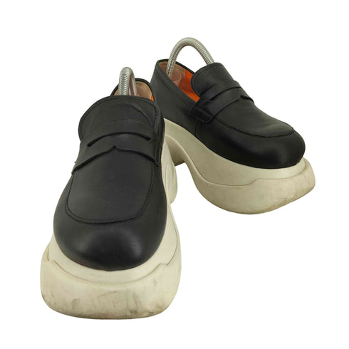 マルニ MARNI PLATFORM LOAFERS フラットシューズ レディース JPN:37