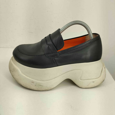 マルニ MARNI PLATFORM LOAFERS フラットシューズ レディース JPN:37