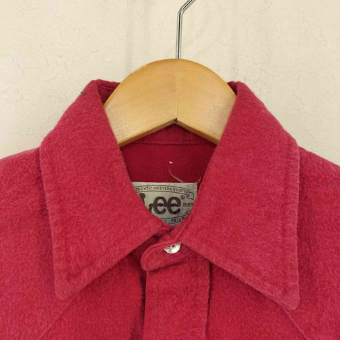 リー Lee 70-80s MADE IN USA シャモアクロス ウェスタンシャツ EXTRA LONG TAILS メンズ