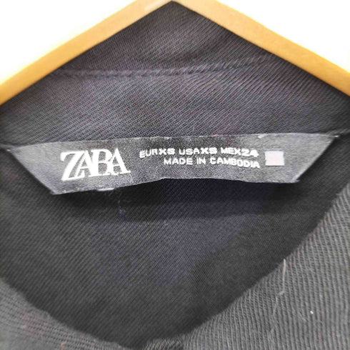 ザラ ZARA 立体ドット柄 L/S シャツ レディース import:XS