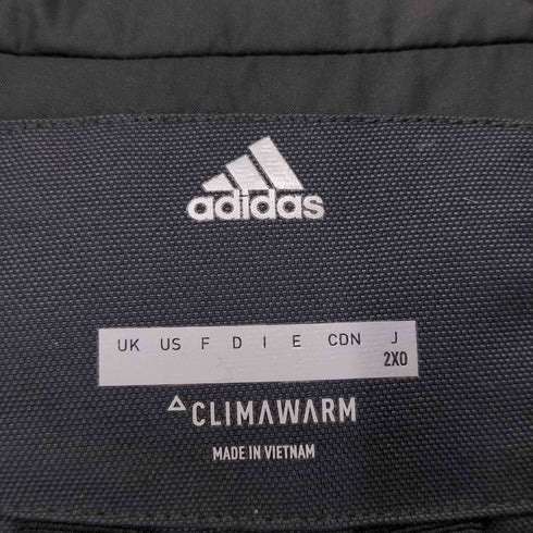 アディダス adidas ダック地切替ナイロンダウンジャケット メンズ 2XO