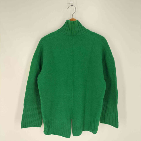 ma couleur バックスリット ウール ハイネックニット レディース 38