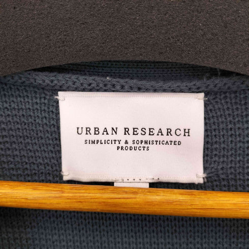 アーバンリサーチ URBAN RESEARCH ミラノリブVネックカーディガン メンズ JPN:M