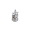 ITALIAN JEWELRY 925刻印 トライバルデザインリング メンズ 17号