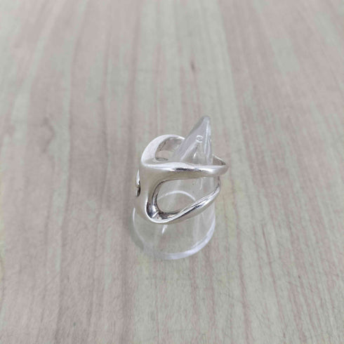 ITALIAN JEWELRY 925刻印 トライバルデザインリング メンズ 17号