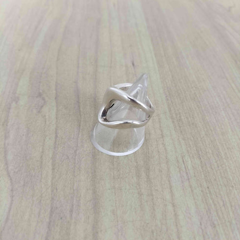 ITALIAN JEWELRY 925刻印 トライバルデザインリング メンズ 17号