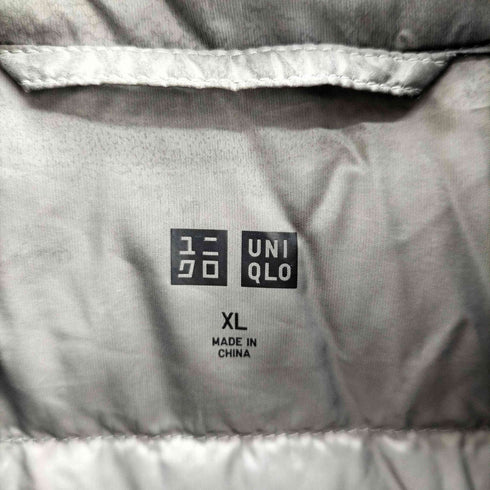 ユニクロ UNIQLO ULTRA LIGHT DOWN ヘリンボーン ウルトラ ライト ダウン ジャケット メンズ JPN:XL