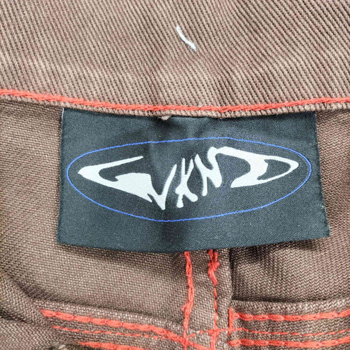 WKND バックロゴ刺繍バギーデニムパンツ street メンズ 32