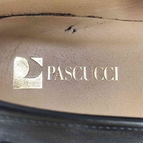 パスクッチ PASCUCCI 厚底レザーローファー イタリア製 レディース EUR:38
