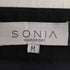 SONIA WARDROBE イタリア製 スイッチングパターン プリーツスカート レディース M