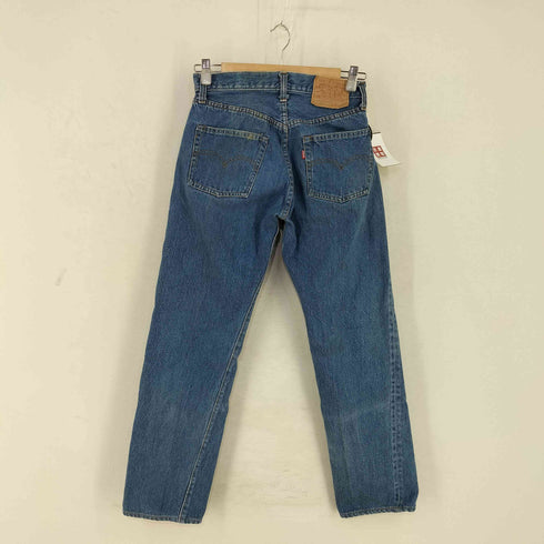リーバイス Levis 66後期 501 エルパソ ボタンフライデニム ボタン裏6 スモールe 黒カン 赤耳 メンズ 29x36