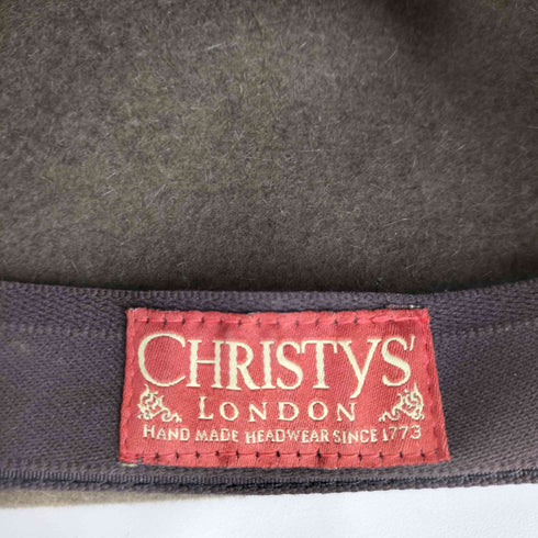 christys london 中折れ ウールハット メンズ
