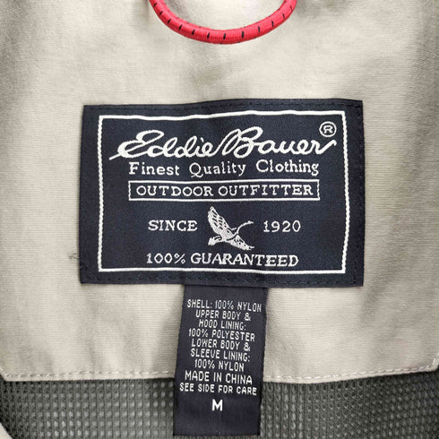 エディーバウアー Eddie Bauer 00S Finest Quality Clothing 裏地 メッシュ ナイロン マウンテン パーカー ジャケット メンズ import:M