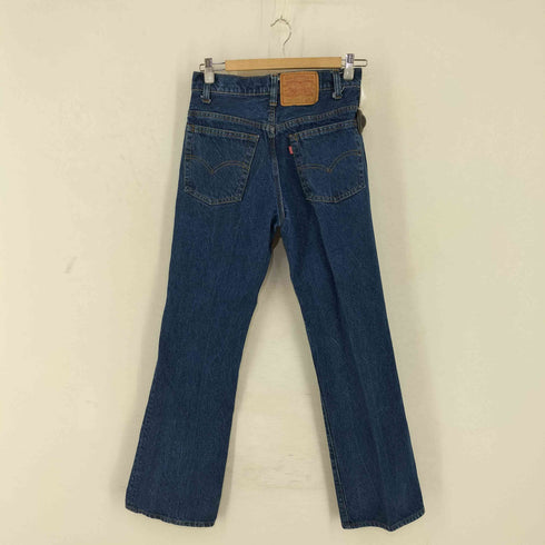 リーバイス Levis 80s 82年11月製 MADE IN USA 517-0217 ブーツカットデニムパンツ ボタン裏650 黒カン メンズ 29x34