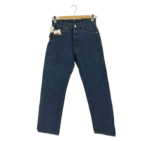 リーバイス Levis 66後期 501 ボタンフライデニム ボタン裏524 スモールe 赤耳 黒カン メンズ 29x36