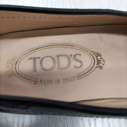 トッズ TOD’S ヒールコインローファー レディース 37 1/2