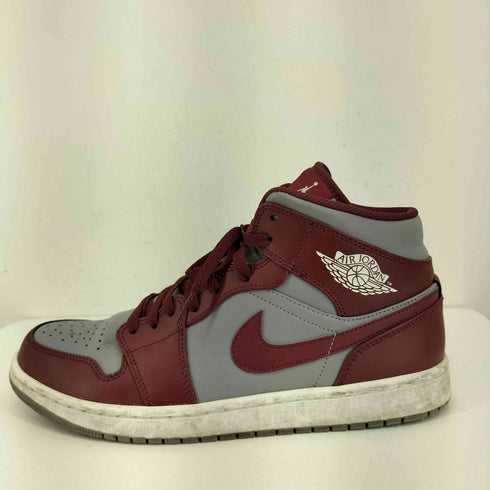 ジョーダンブランド JORDAN BRAND Air Jordan 1 Mid Team Red メンズ JPN:28.5