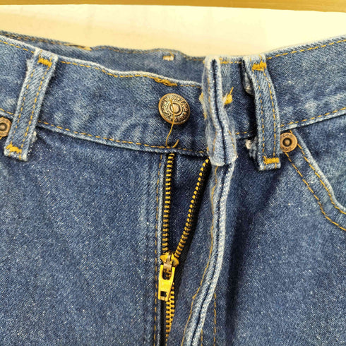 リー Lee 80-90s MADE IN USA ジッパーフライ ストレートデニムパンツ メンズ 31x34