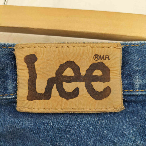 リー Lee 80-90s MADE IN USA ジッパーフライ ストレートデニムパンツ メンズ 31x34