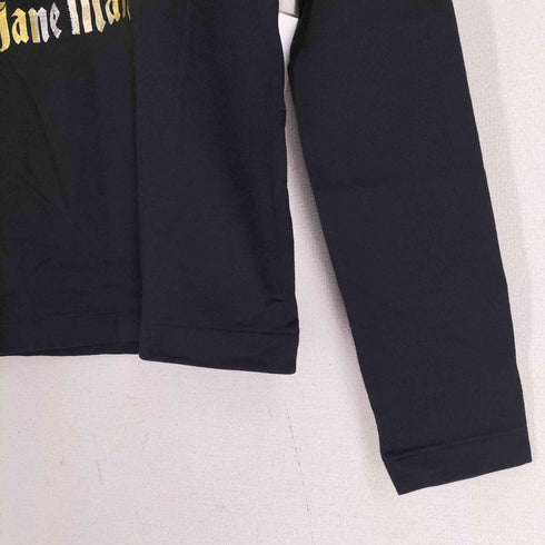 Jane Marple メタリックプリント ロングTシャツ ショートケーキ ラインストーン レディース JPN:M