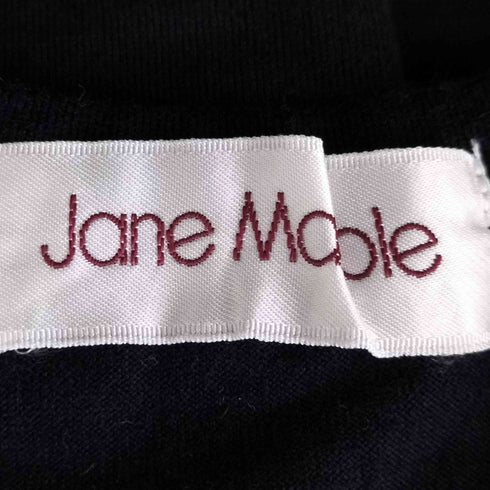 Jane Marple メタリックプリント ロングTシャツ ショートケーキ ラインストーン レディース JPN:M