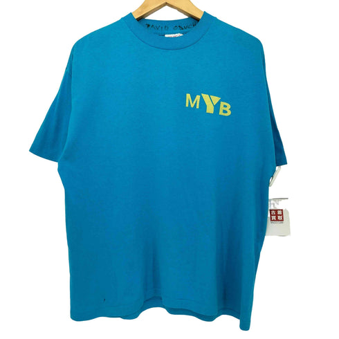 80S Montgomery YMCA Barracudas クルーネック プリント Tシャツ メンズ import:XL