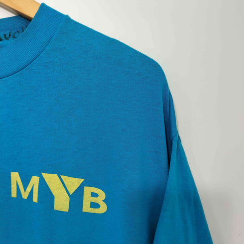 80S Montgomery YMCA Barracudas クルーネック プリント Tシャツ メンズ import:XL