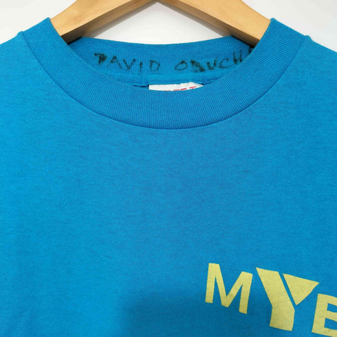 80S Montgomery YMCA Barracudas クルーネック プリント Tシャツ メンズ import:XL