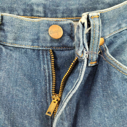 ラングラー Wrangler 70-80s MADE IN USA 13MWZ ストレートデニムパンツ SCOVILL ZIPPER メンズ 28x34