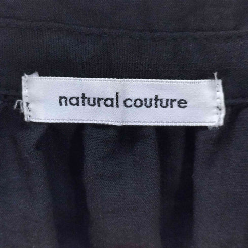 ナチュラルクチュール natural couture 涼しげスキッパー衿お上品ワンピース レディース FREE
