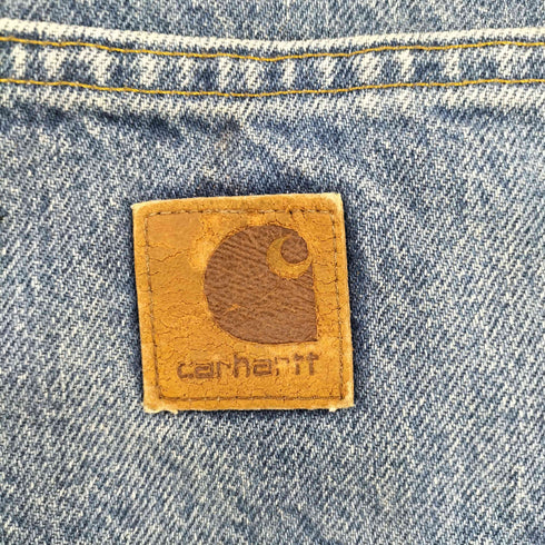 カーハート Carhartt MADE IN USA ダブルニー デニムペインターパンツ メンズ 32x32