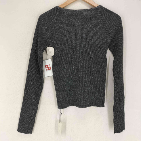 Reurie' 24AW slit shoulder lame knit sweet レディース FREE