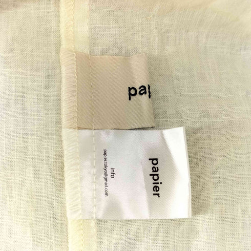 パピエ papier CHURCH DRESS レディース FREE