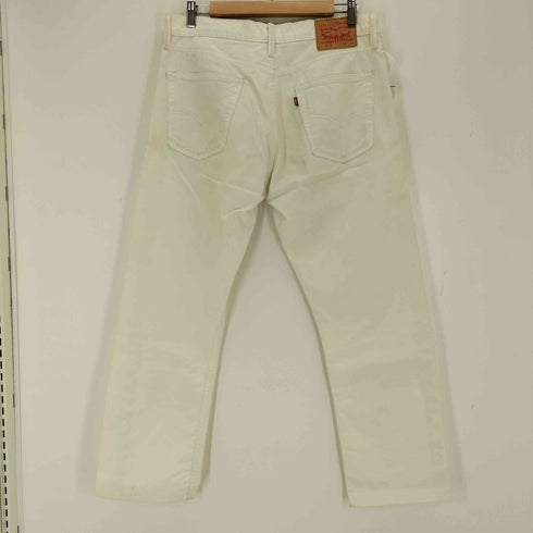 リーバイス Levis 513 ジップフライ ホワイト デニム パンツ メンズ W34 L32