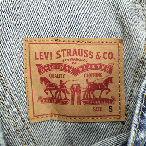 リーバイス Levis デニムオーバーオール レディース S