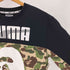 アベイシングエイプ A BATHING APE 15AW ABC Camo エイプヘッド プリント クルーネック スウェット トレーナー メンズ JPN:L