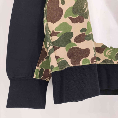 アベイシングエイプ A BATHING APE 15AW ABC Camo エイプヘッド プリント クルーネック スウェット トレーナー メンズ JPN:L