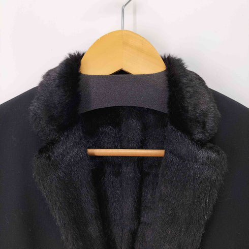 リーツテイラーザズー REATS TAILOR ZAZOUS 裏地ファー チェスターコート メンズ 38