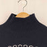 ALEXA CHUNG ホースデザイン モックウールニット レディース import:M