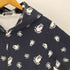 アベイシングエイプ A BATHING APE COLLEGE FULL ZIP HOODIE カレッジ エイプヘッド 総柄 モノグラム フルジップ パーカー 蓄光 Grow In The Dark メンズ JPN:L