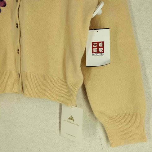 ジェーンマープルドンルサロン Jane Marple Dans Le Salon 20AW Angora Yarn Grape Embroidery Cardigan アンゴラヤーン grape embroideryカーディガン レディース JPN:M