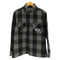 アベイシングエイプ A BATHING APE FLANNEL MOUNTAIN SPORTS バッファローチェック フランネル マウンテン ウール シャツ ジャケット ネコ目ボタン メンズ JPN:L